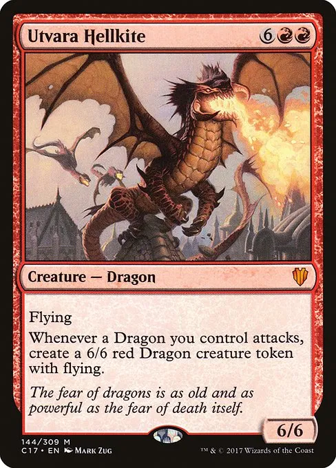 Utvara Hellkite · Commander 2017 144/309