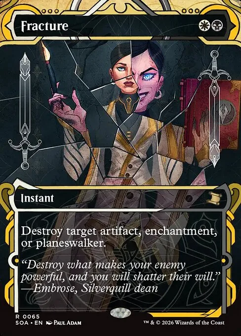 Fracture · Secrets of Strixhaven Mystical Archive 65/195