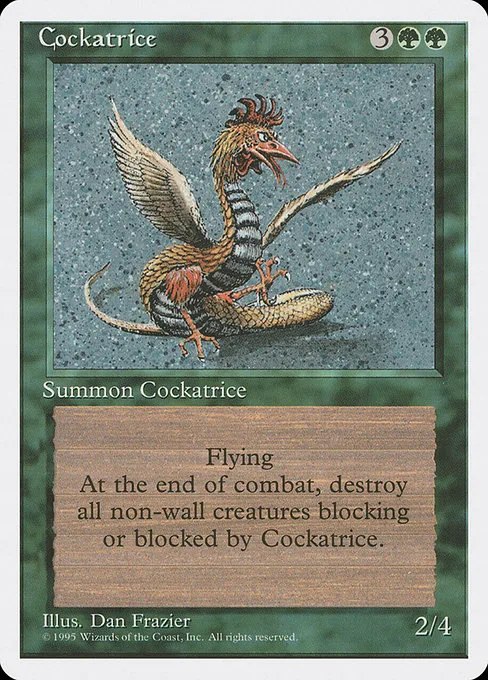 Cockatrice · Fourth Edition 237/380