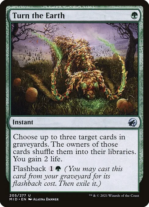 Turn the Earth · Innistrad: Midnight Hunt 205/399