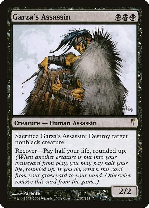 Garza's Assassin · Coldsnap 57/155