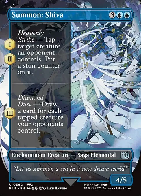 Summon: Shiva · Final Fantasy 362/599