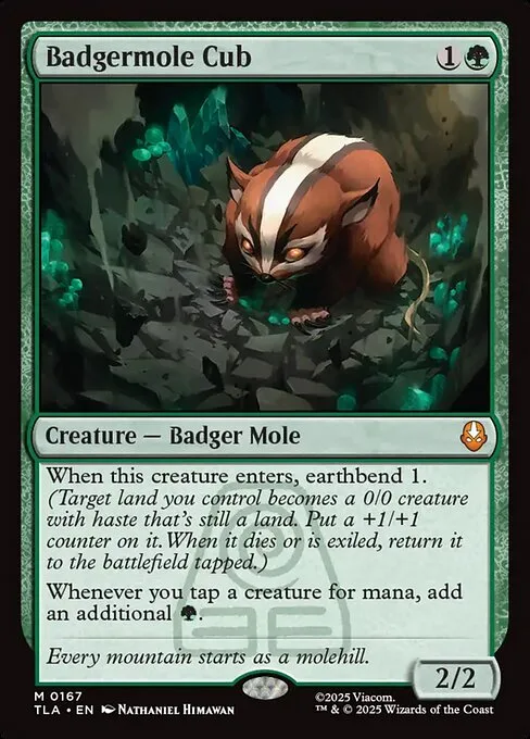 Badgermole Cub · Avatar: The Last Airbender 167/394