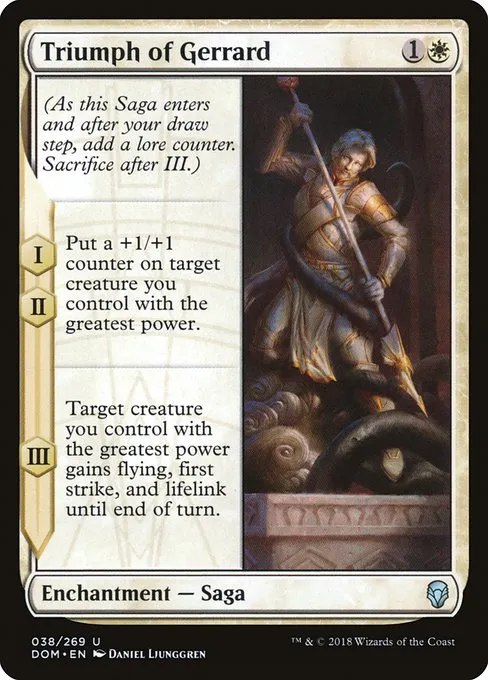 Triumph of Gerrard · Dominaria 38/280