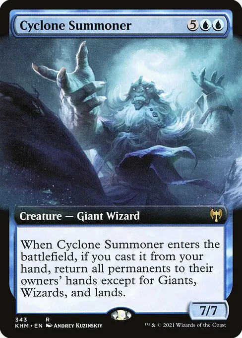 Cyclone Summoner · Kaldheim 343/425