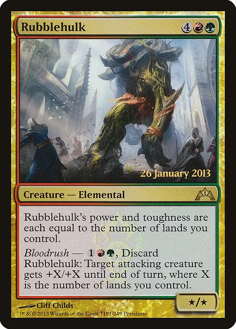 Rubblehulk · Gatecrash Promos 191★/10