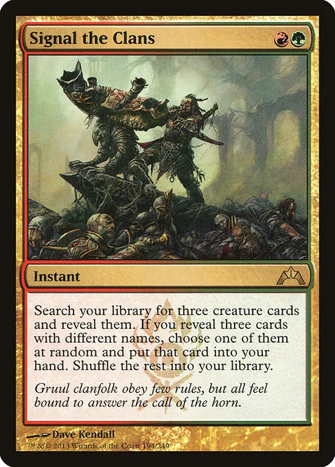 Signal the Clans · Gatecrash 194/249