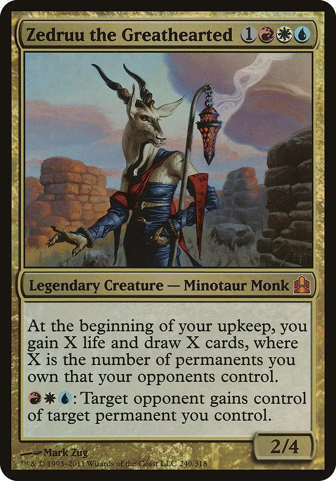Zedruu the Greathearted · Commander 2011 Oversized 240/15