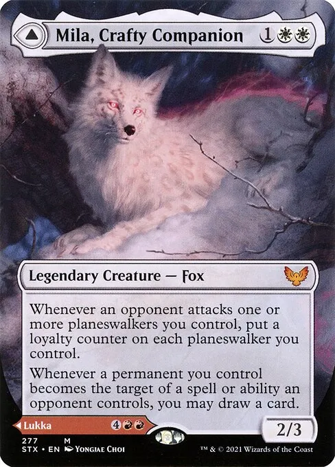 Mila, Crafty Companion // Lukka, Wayward Bonder · Strixhaven: School of Mages 277/393