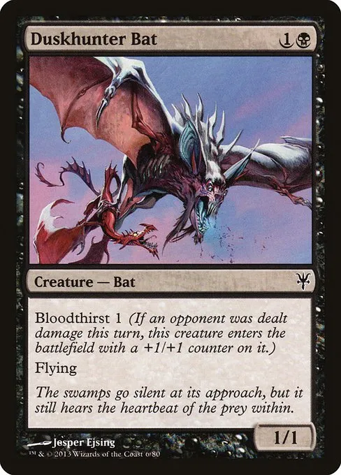 Duskhunter Bat · Duel Decks: Sorin vs. Tibalt 6/80