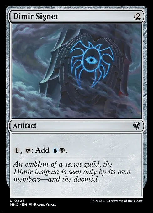 Dimir Signet · Murders at Karlov Manor Commander 226/358