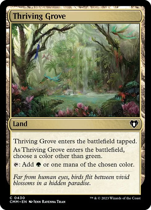 Thriving Grove · Commander Masters 430/1067