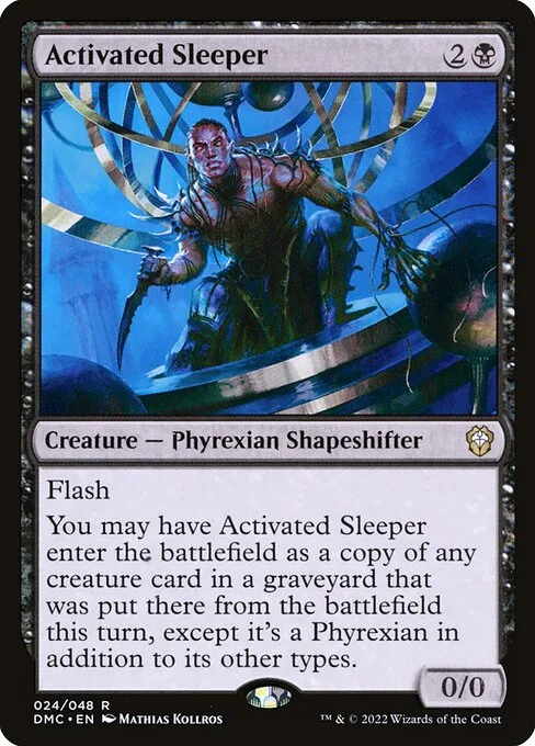 Activated Sleeper · Dominaria United Commander 24/240