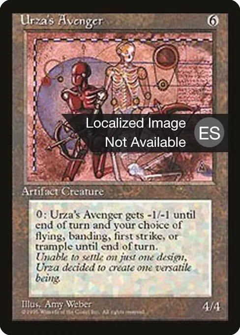 Urza's Avenger · Fourth Edition Foreign Black Border 355/378