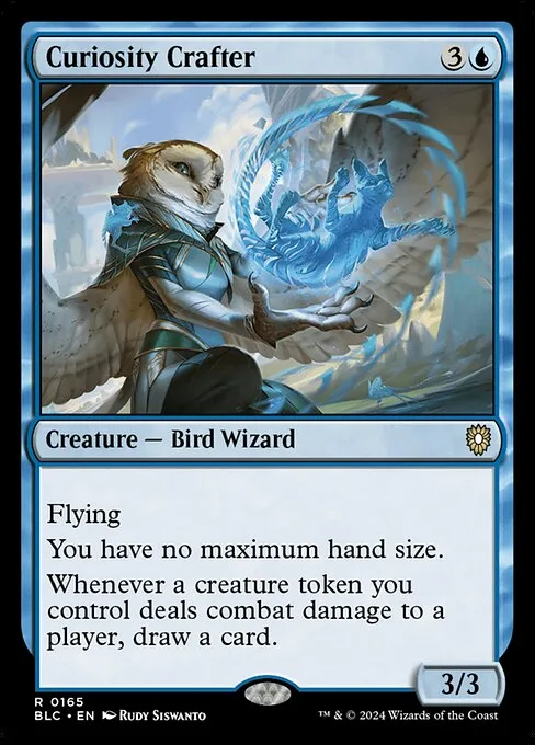 Curiosity Crafter · Bloomburrow Commander 165/356