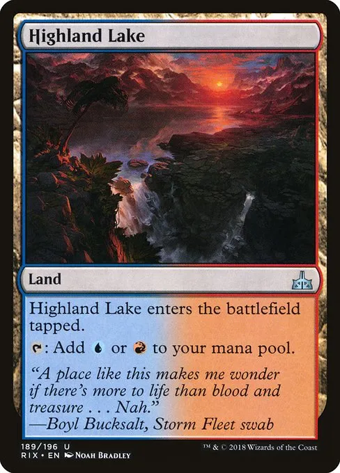 Highland Lake · Rivals of Ixalan 189/205