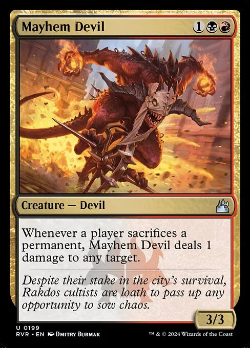 Mayhem Devil · Ravnica Remastered 199/531
