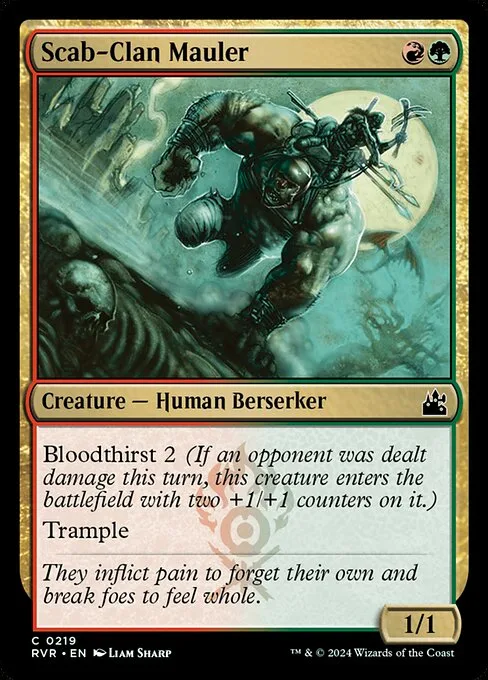 Scab-Clan Mauler · Ravnica Remastered 219/531