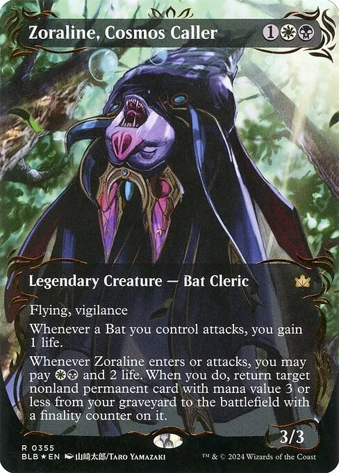 Zoraline, Cosmos Caller · Bloomburrow 355/398
