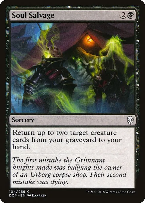 Soul Salvage · Dominaria 104/280