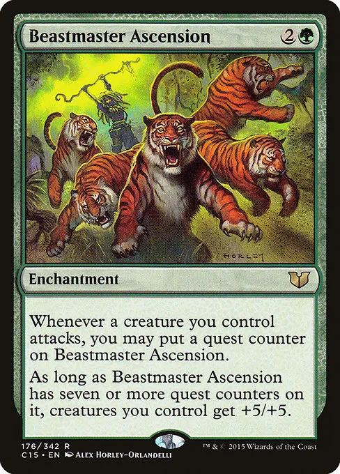 Beastmaster Ascension · Commander 2015 176/342
