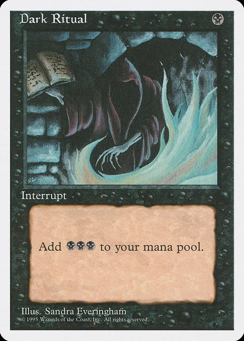 Dark Ritual · Fourth Edition 129/380