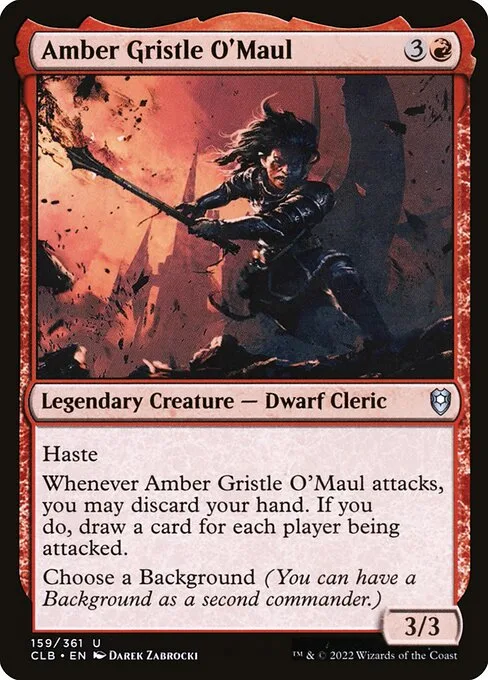 Amber Gristle O'Maul · Commander Legends: Battle for Baldur's Gate 159/936