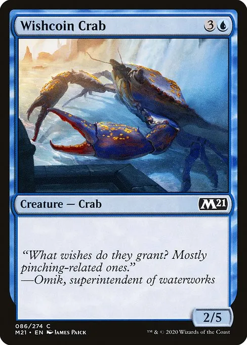 Wishcoin Crab · Core Set 2021 86/397