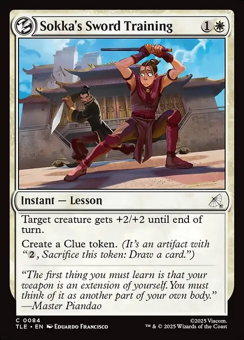 Sokka's Sword Training · Avatar: The Last Airbender Eternal 84/317