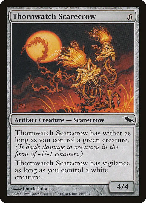 Thornwatch Scarecrow · Shadowmoor 265/302