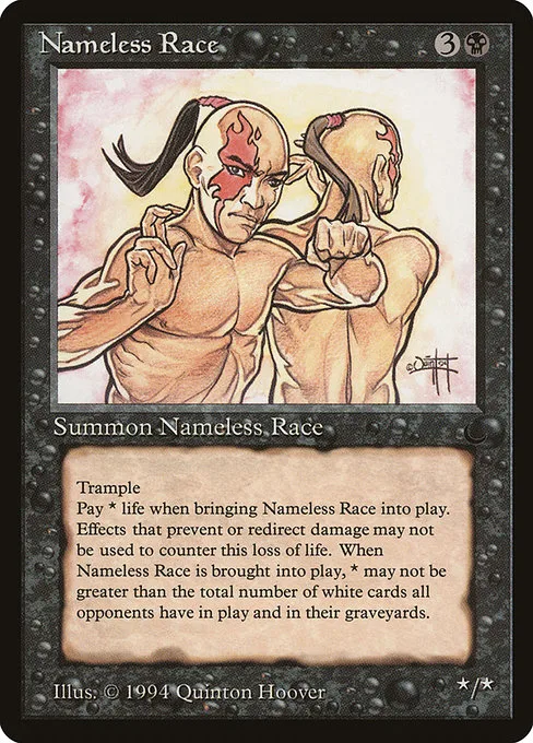 Nameless Race · The Dark 50/122
