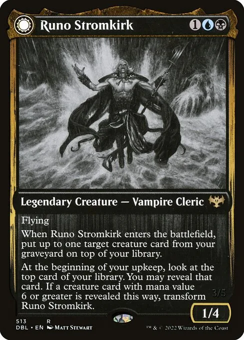 Runo Stromkirk // Krothuss, Lord of the Deep · Innistrad: Double Feature 513/535
