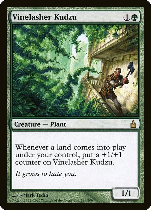 Vinelasher Kudzu · Ravnica: City of Guilds 189/306