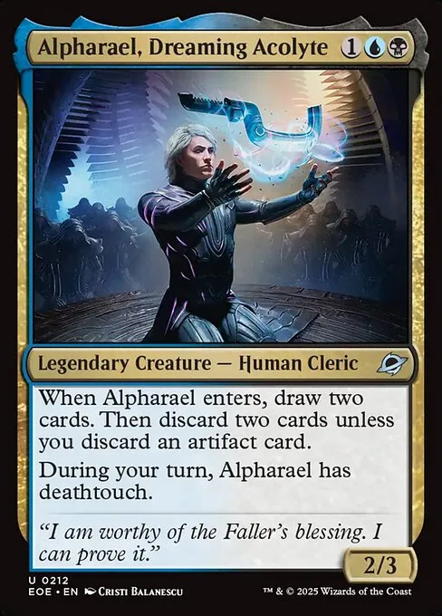 Alpharael, Dreaming Acolyte · Edge of Eternities 212/400