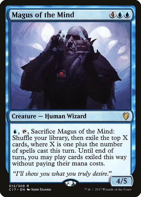 Magus of the Mind · Commander 2017 12/309
