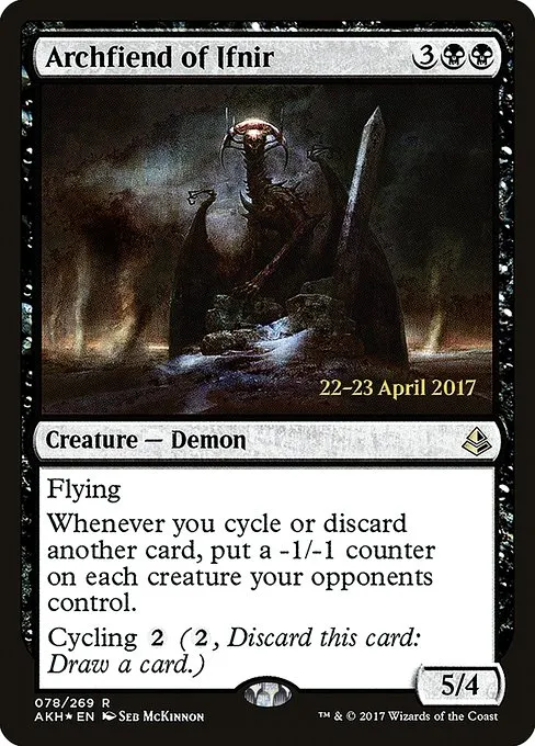 Archfiend of Ifnir · Amonkhet Promos 78s/77