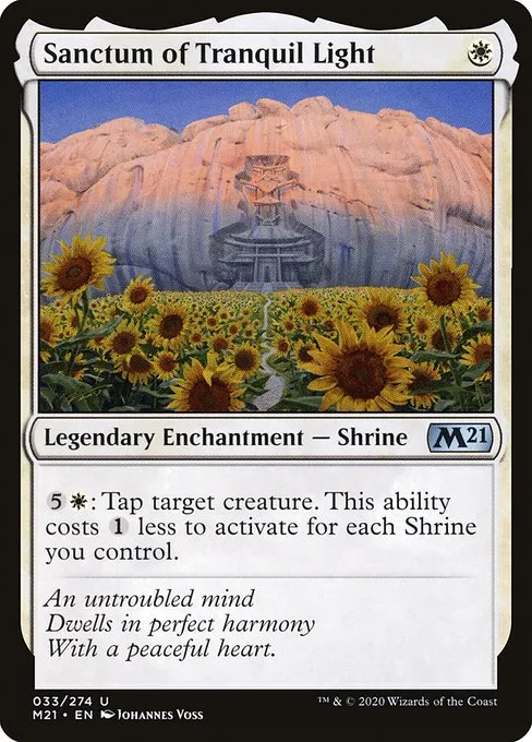 Sanctum of Tranquil Light · Core Set 2021 33/397