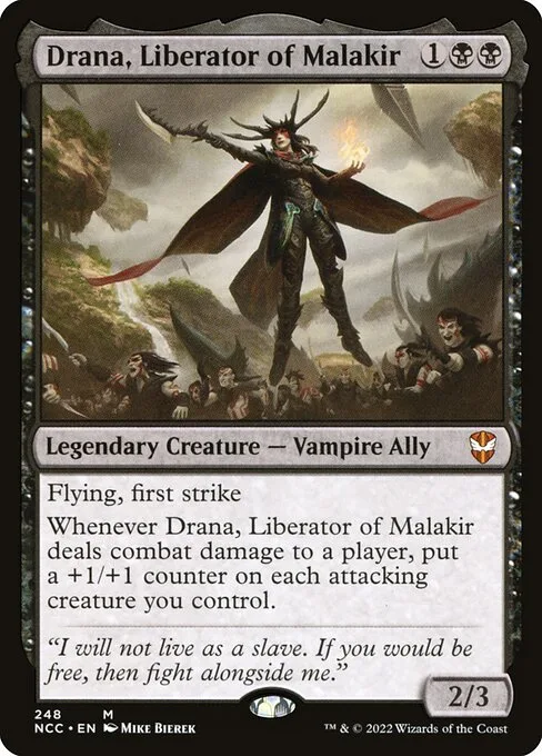 Drana, Liberator of Malakir · New Capenna Commander 248/447