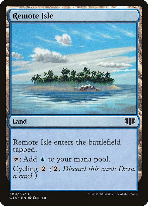 Remote Isle · Commander 2014 309/337