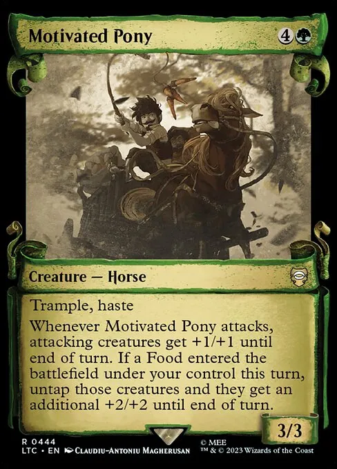 Motivated Pony · Tales of Middle-earth Commander 444/591