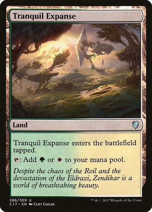 Tranquil Expanse · Commander 2017 286/309