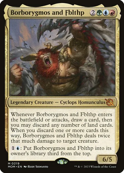 Borborygmos and Fblthp · March of the Machine 219/387