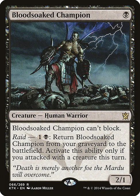 Bloodsoaked Champion · Khans of Tarkir 66/293