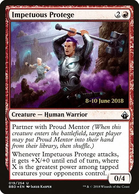 Impetuous Protege · Battlebond Promos 19s/22
