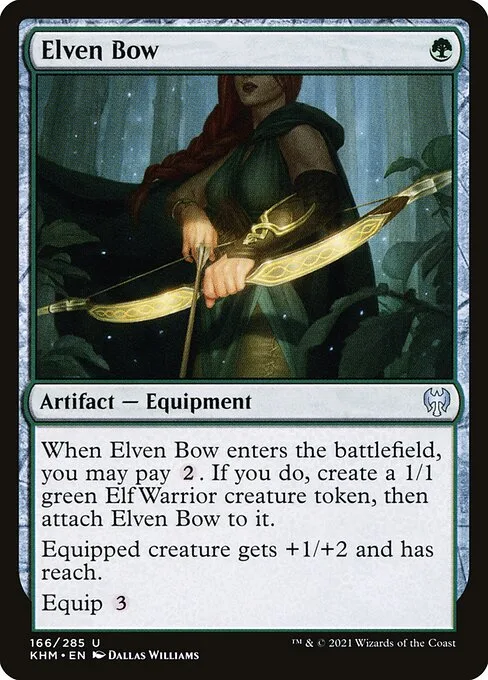 Elven Bow · Kaldheim 166/425