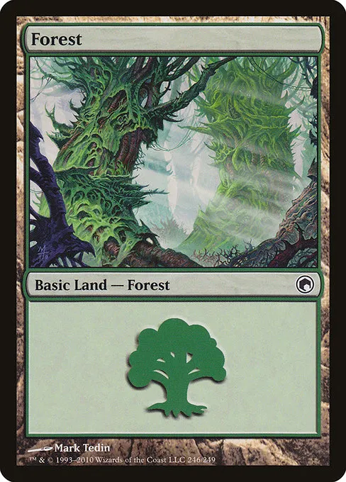 Forest · Scars of Mirrodin 246/249
