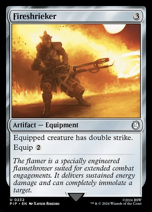 Fireshrieker · Fallout 232/1068