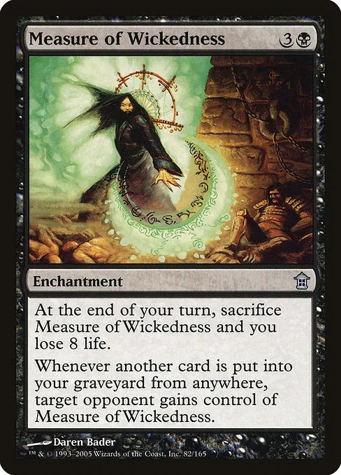 Measure of Wickedness · Saviors of Kamigawa 82/165