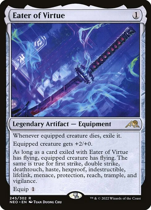 Eater of Virtue · Kamigawa: Neon Dynasty 245/531