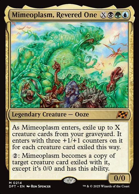 Mimeoplasm, Revered One · Aetherdrift 214/553